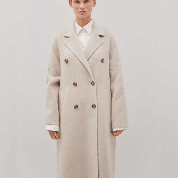 Mango Wool Coat New - Picture 4 of 8